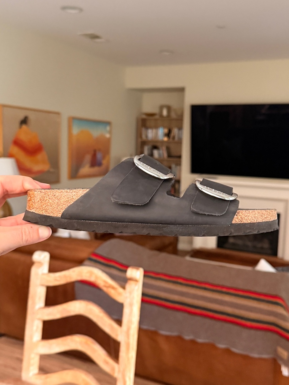 Birkenstock Arizona Big Buckle Slide Sandal 38 7-7.5 - Picture 3 of 9